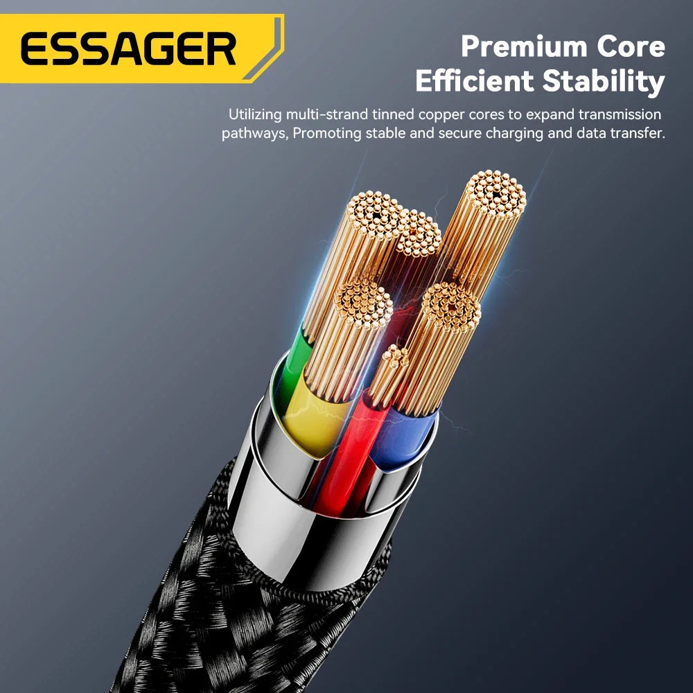 Micro USB Cable 2A Fast Charging USB Cable for Xiaomi Realme Redmi Samsung Huawei Mobile Phone USB Data Charger Wire 3M