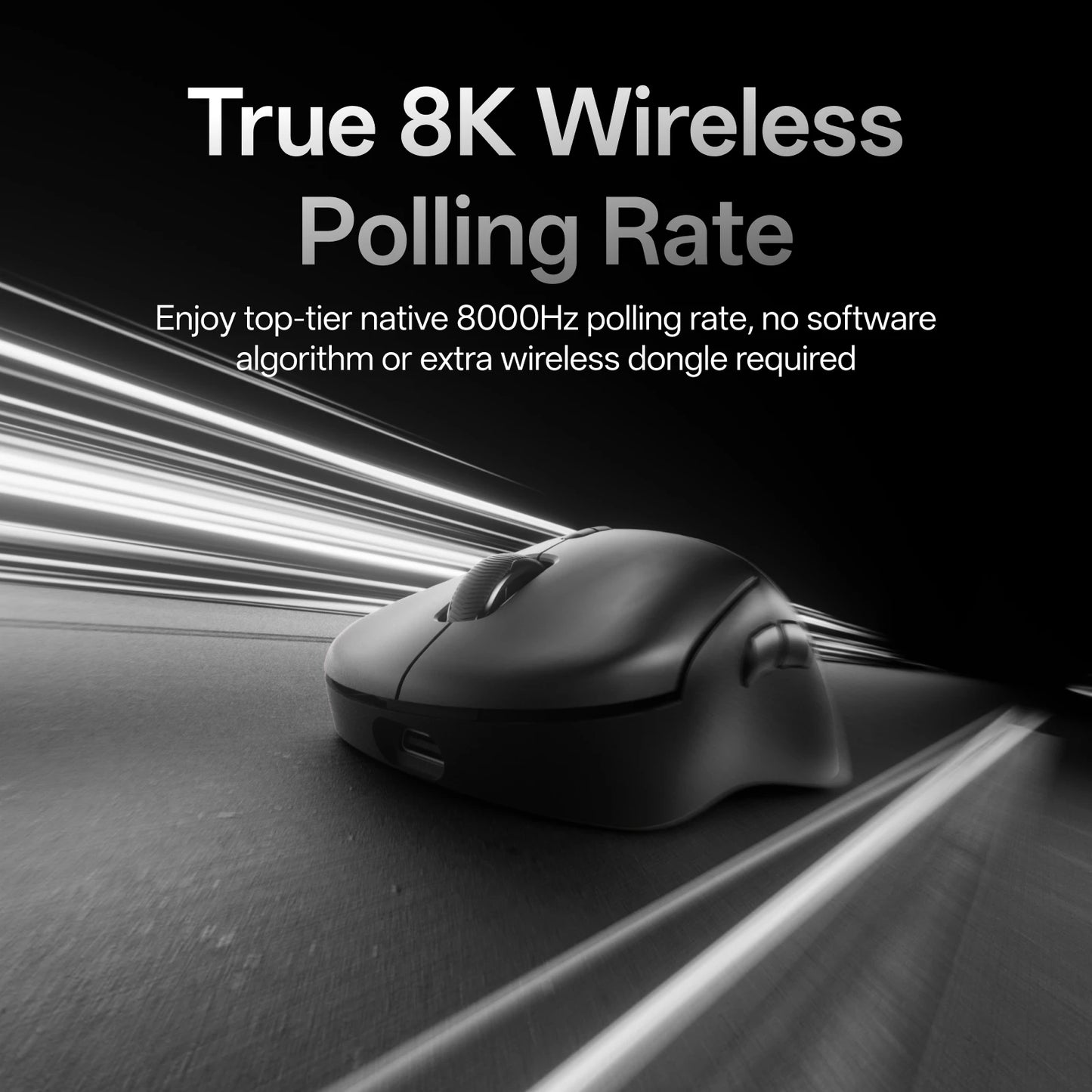 VT3 GEN-2 Wireless Gaming Mouse 53G Lightweight 8Khz Polling Rate 26000DPI 10 Programmable Buttons Optical Sensor