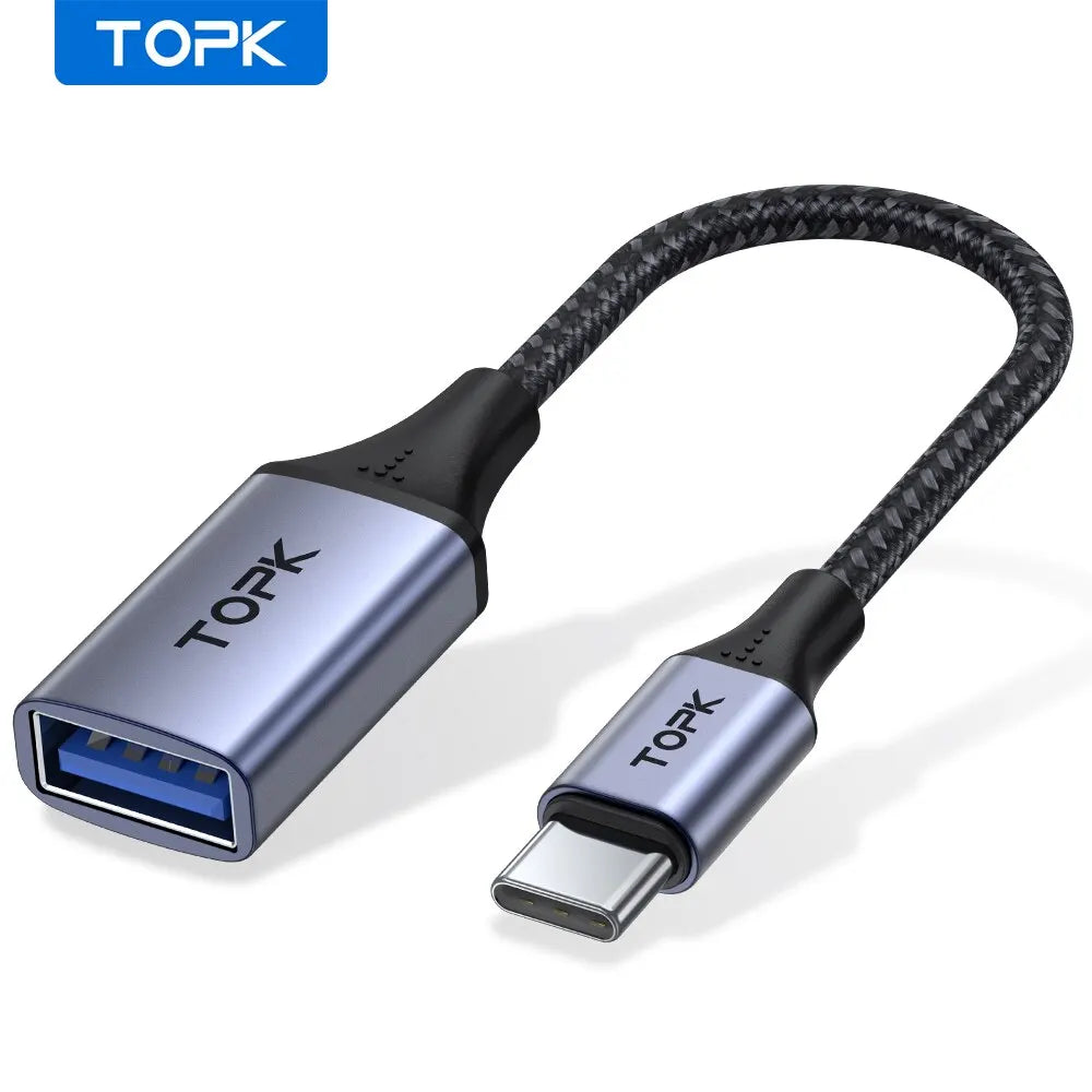 USB C to USB a Dapter OTG Cable Type C Male to USB 3.0 2.0 Female Cable for Macbook Pro Samsung Type C Adapter