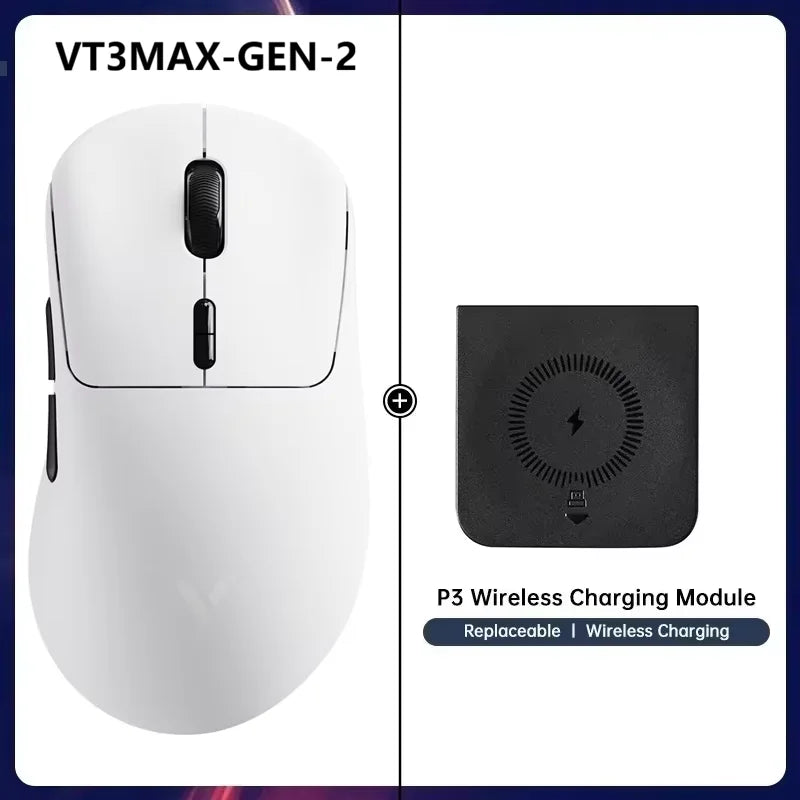 VT3 GEN-2 Wireless Gaming Mouse 53G Lightweight 8Khz Polling Rate 26000DPI 10 Programmable Buttons Optical Sensor
