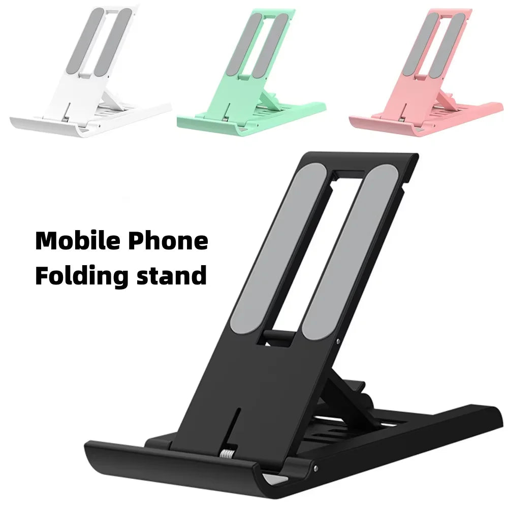 Foldable Desktop Phone Holder Portable Mini Moblie Phone Stand for Xiaomi Iphone Samsung Mobile Phone Support Telephone Holder