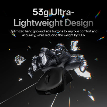 VT3 GEN-2 Wireless Gaming Mouse 53G Lightweight 8Khz Polling Rate 26000DPI 10 Programmable Buttons Optical Sensor