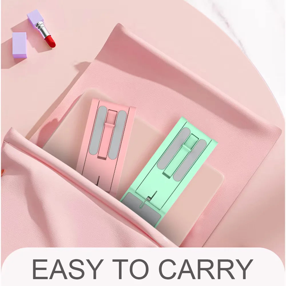 Foldable Desktop Phone Holder Portable Mini Moblie Phone Stand for Xiaomi Iphone Samsung Mobile Phone Support Telephone Holder