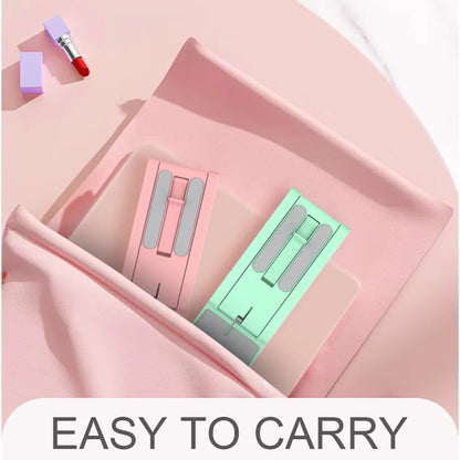 Foldable Desktop Phone Holder Portable Mini Moblie Phone Stand for Xiaomi Iphone Samsung Mobile Phone Support Telephone Holder