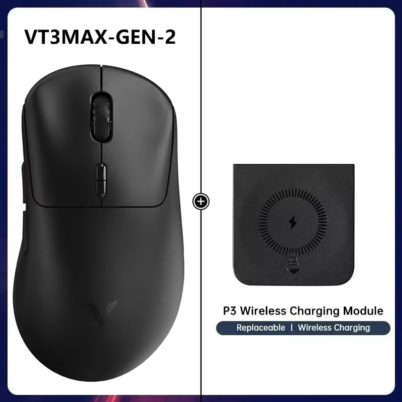 VT3 GEN-2 Wireless Gaming Mouse 53G Lightweight 8Khz Polling Rate 26000DPI 10 Programmable Buttons Optical Sensor